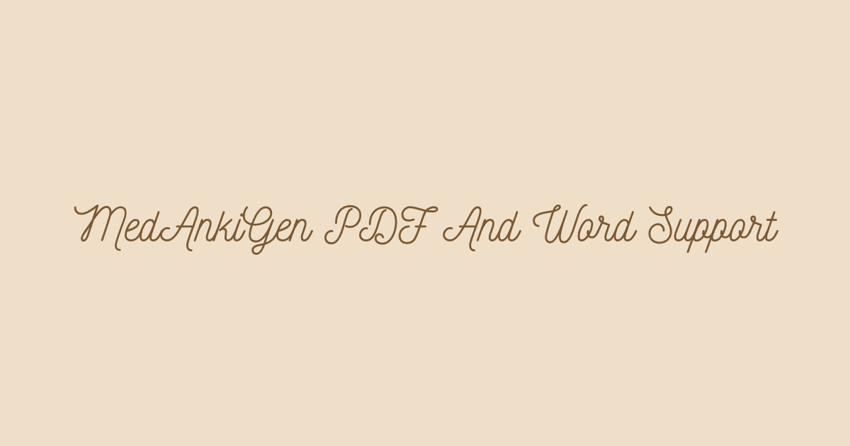 PDF support has been added to Medankigen!