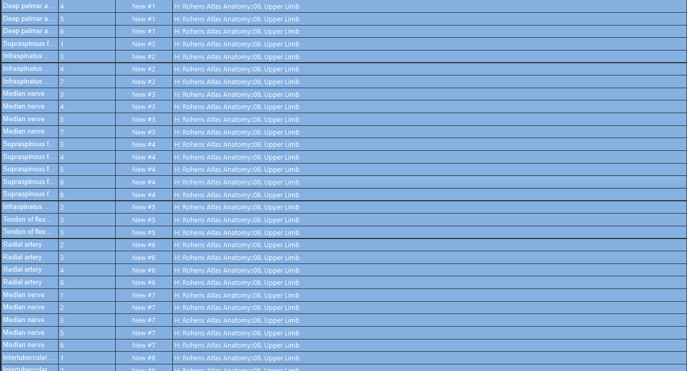 All fields toggled