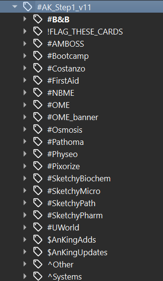 Step 1 Tags Example